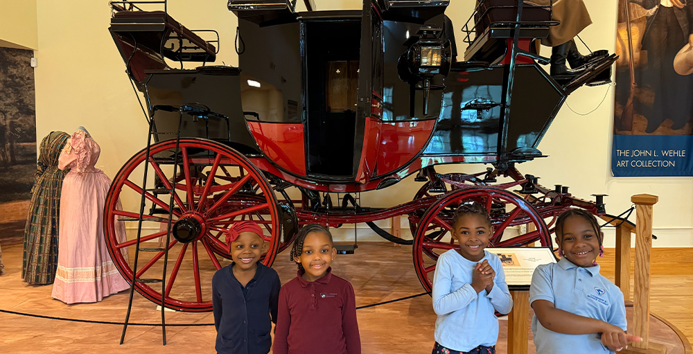 Kindergarten Scholars at Citizenship & Science Academy of Syracuse Learn About Early Life During a Field Trip