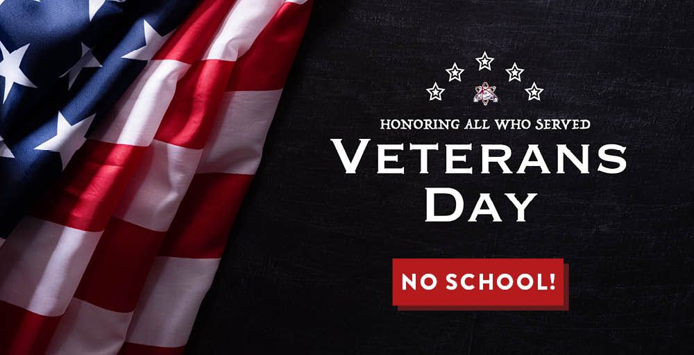 Citizenship & Science Academy of Rochester is Closed for Veterans Day