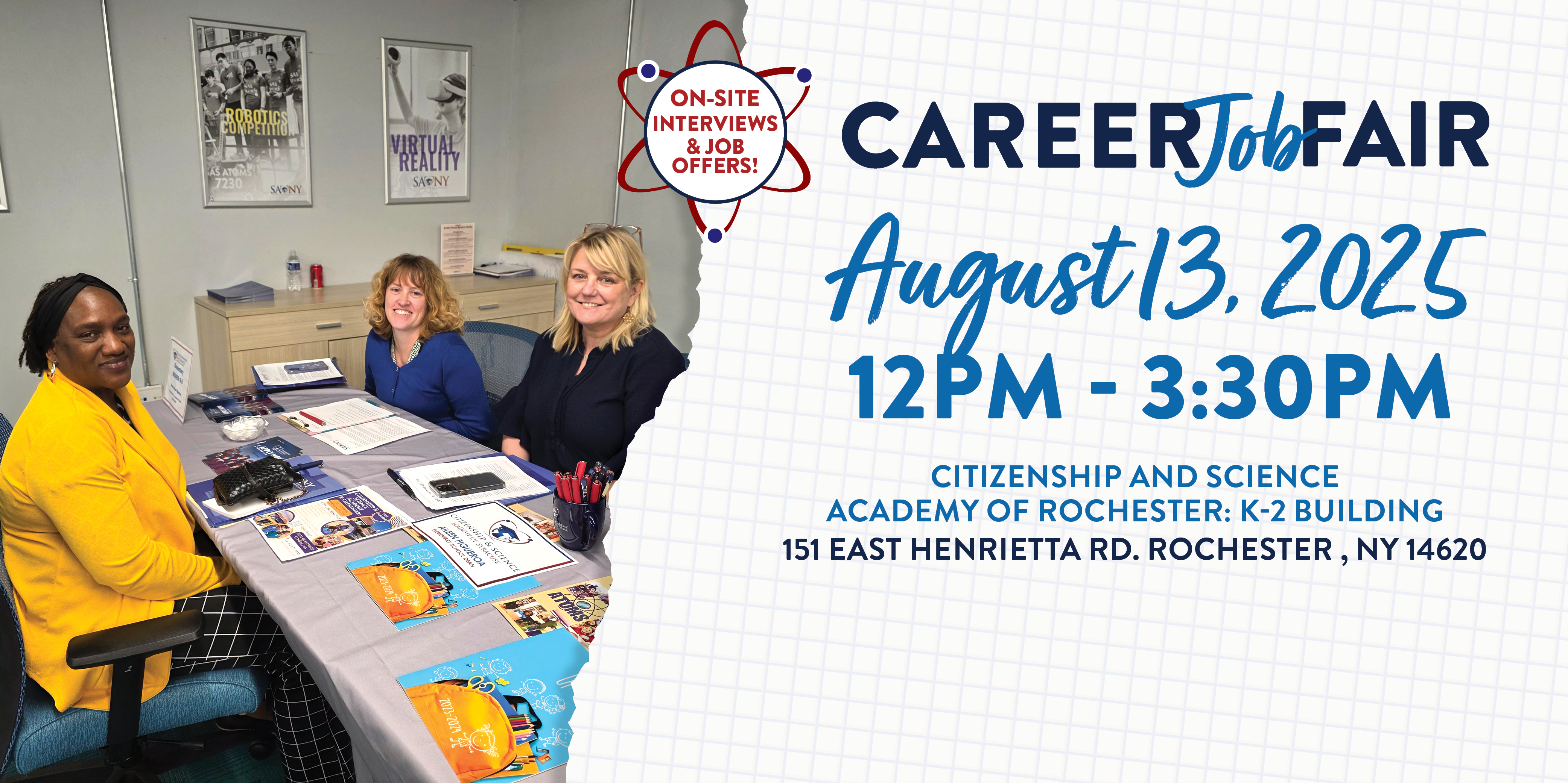 Citizenship & Science Academy of Rochester Hosting Job Fair