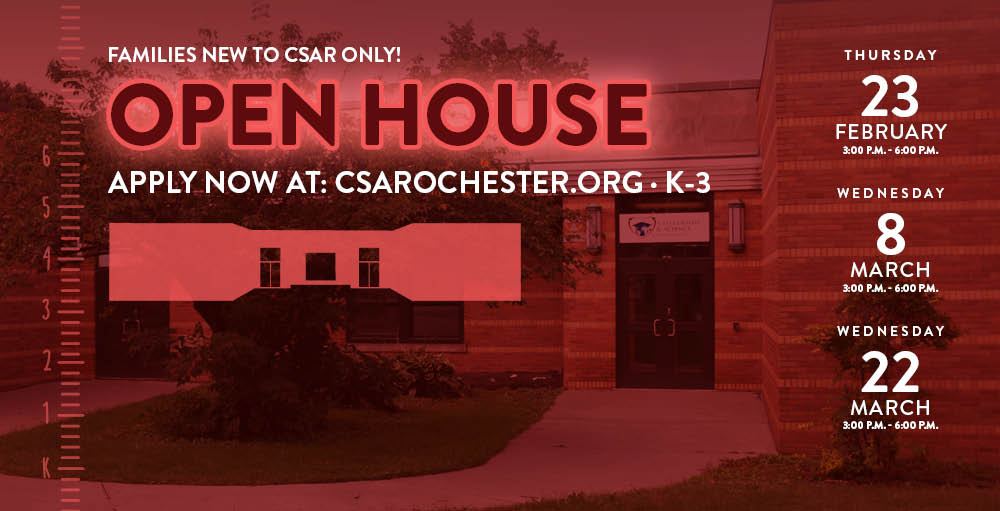 Citizenship & Science Academy of Rochester Sets Dates for Open Houses