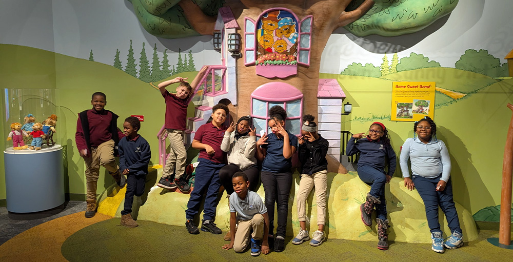 Learning Combined with Play During Citizenship & Science Academy of Rochester's Field Trip